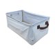 thumbnail image 2 of Caja de contenedores de tela organizadora de armario, contenedores de almacenamiento de ropa, contenedores de almacenamiento plegables para el hogar azul, 2 of 9