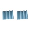 thumbnail image 1 of Naiovety Cortinas Cocina Ventana Tratamiento 2piezas Azul S, 1 of 1