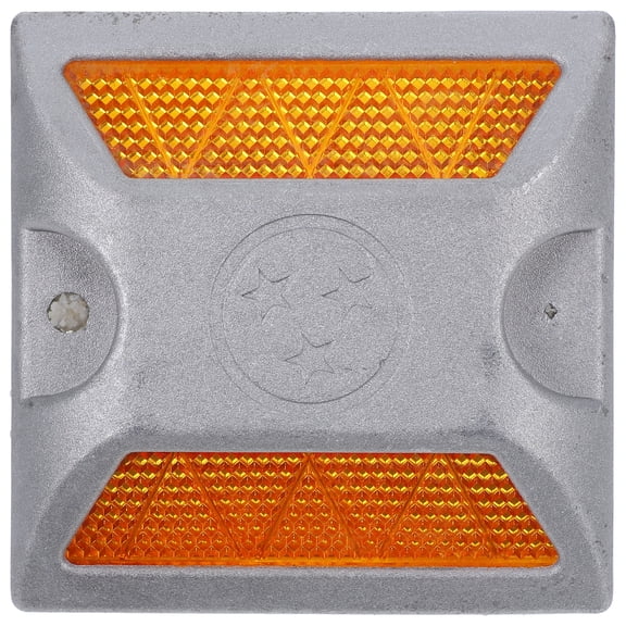 Reflective Road Markers for Traffic Safety Raised Yellow Pavement Markers for Road Construction and