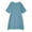 Blue-cotton linen dresses for women 2025, variant on Dazajoo Womens Summer Casual Cotton Linen T Shirt Dress Short Sleeve Crewneck Loose Beach Jacquard Midi Dresses with Pockets,Black,L