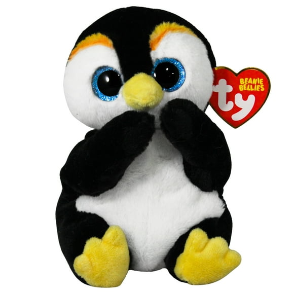 TY Beanie Baby (Beanie Bellies) - NEVE the Penguin (6 inch)