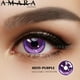 thumbnail image 4 of AMARA-lentes de contacto de colores para Cosplay, lentillas de Anime para Halloween, belleza púrpura, cosmética anual, 2 uds., 4 of 4