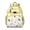 Bee Theme, variant on Farm Animal Cartoon Watercolor Backpack - Waterproof Lightweight Book Bag with Chest Strap & Side Pockets for Daily Commute