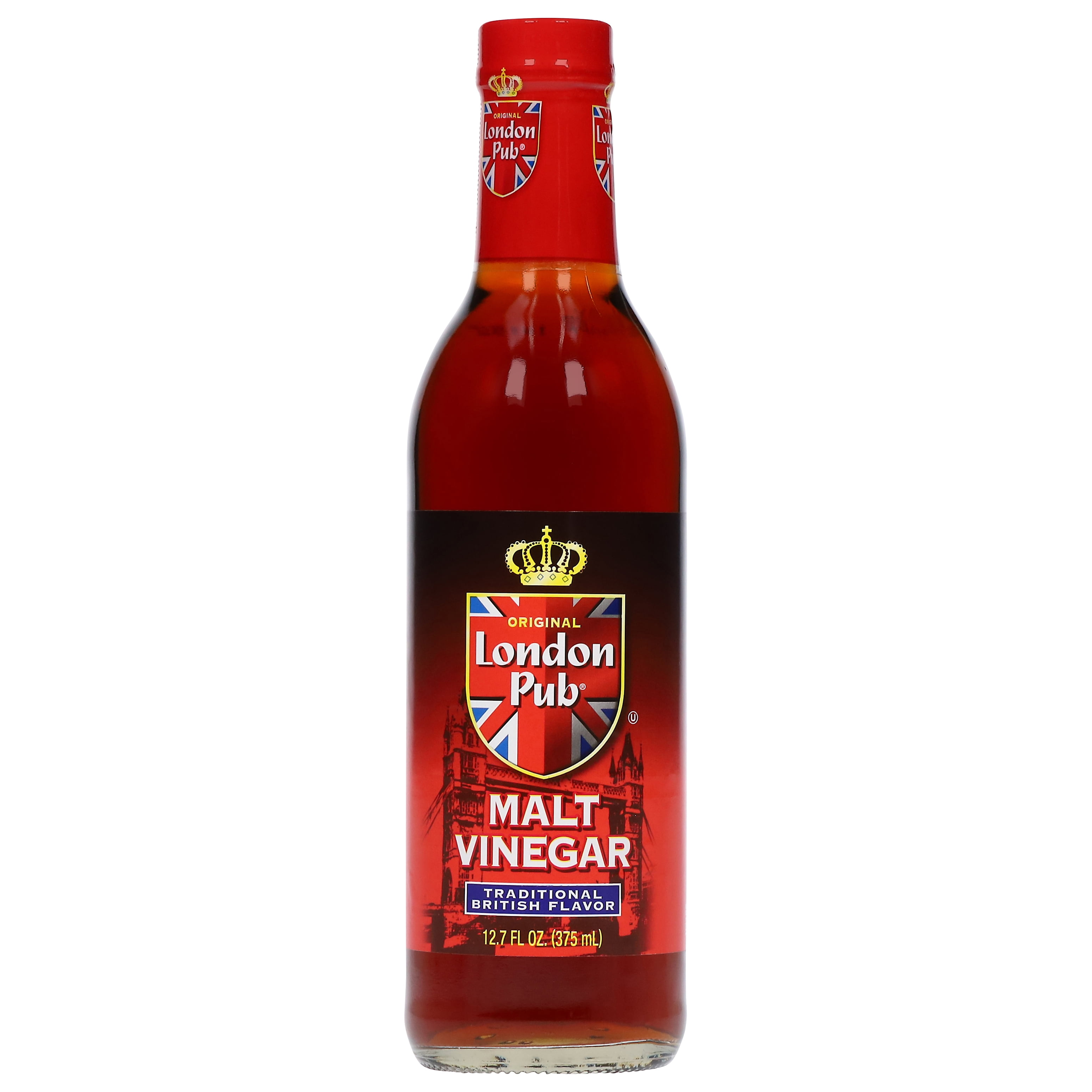 (6 pack) London Pub Traditional British Flavor Malt Vinegar 12.7 fl oz