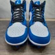 thumbnail image 2 of N I-K-E A i r-Jor-dan 1 Mid TD Football Cleats Game Royal Blue Mens SZ 8.5 FJ6805-104, 2 of 6