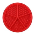 thumbnail image 2 of Yuehao Moule Gaufrier en Silicone Plateau de Cuisson Rond, Moule à Gâteau Antiadhésif Réutilisable pour Four, Rouge, 2 of 8