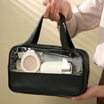 thumbnail image 4 of Bolsa de almacenamiento de cosméticos Seitruly Portátil impermeable negro talla pequeña, 4 of 6