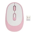 thumbnail image 2 of WirelessMouse, 2.4G Quiet Computer Mouse with USB Receiver, 800 1600 2400 DPI, Portable Cordless Mice for  Laptop PC, 2 of 7