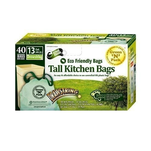eco friendly kitchen trash bolsas