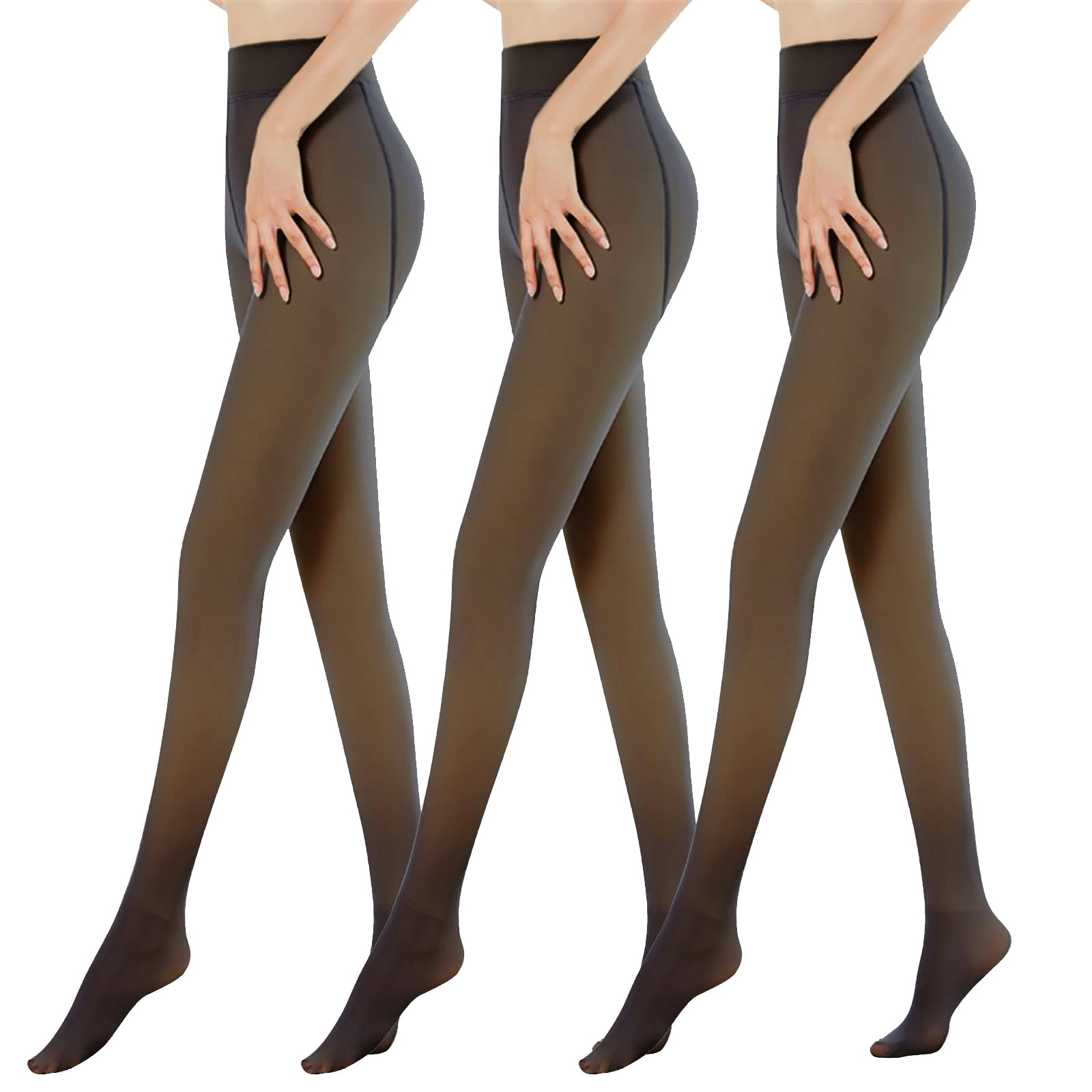 SEARCHI Women's Sheer Tights - Top Pantyhose Reinforced Toes