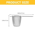 thumbnail image 3 of SHISUYAN 2pcs Stainless Steel Filter Infuser Handle Design Tea Leaf Colander Chinese Tea Accessory, 3 of 9