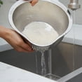 thumbnail image 4 of Joyce Chen Stainless Steel Rice Strainer Bowl Rice Washer Colander, 4 of 6