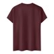 thumbnail image 3 of Women's Football Graphic T-Shirt, Women's Soccer Letter Print Short Sleeve T-Shirt - Casual Summer Neck Top for Sports Fans, Everyday Wear for Soccer Tournament 2026 Wine Size: 2XL, 3 of 4