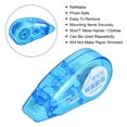 thumbnail image 4 of Unique Bargains 6mm 6m/19.7ft Double-Sided Adhesive Tape Roller Applicator, Blue, 4 of 6
