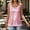 Pink, variant on Caywon Women's Casual Sequin Embellished Crew Neck Sleeveless Tank Top Shiny Glittery Soft Comfortable Lightweight Top for Party Date Daily Casual Outfit