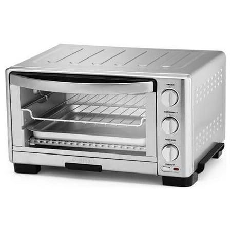 Cuisinart - 6-Slice Toaster Oven with Broiler - Stainless Steel