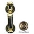 thumbnail image 2 of BRASS Accents A07-K5210-609 Doctors Door Knocker 8 in. Antique Brass, 2 of 2