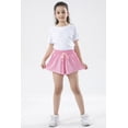 thumbnail image 3 of Girls Flowy Shorts,Spandex Liner 2-in-1 Youth Butterfly Skirts for Fitness, Running, Sports, 3 of 5
