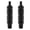 Black, variant on BIMZUC 2pcs Bike American Valve Core Double Head French Valve Core Remover Wrench Repair Tool Black (6 inches / 15.2 cm)