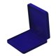 thumbnail image 1 of Caja de terciopelo para guardar joyas, expositor para collares, anillos y pendientes. Azul, 1 of 7