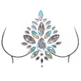 thumbnail image 1 of WREESH Exquisite Acrylic Chest Sticker Diamond Art Carnival Party Chest Decoration, 1 of 1