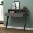 thumbnail image 1 of JV Home Cowork Collection Home Office Desk with Drawer Small Floating Office Table for Study, Work, Lapting, Writing, Workstation (Anthracite), 1 of 7