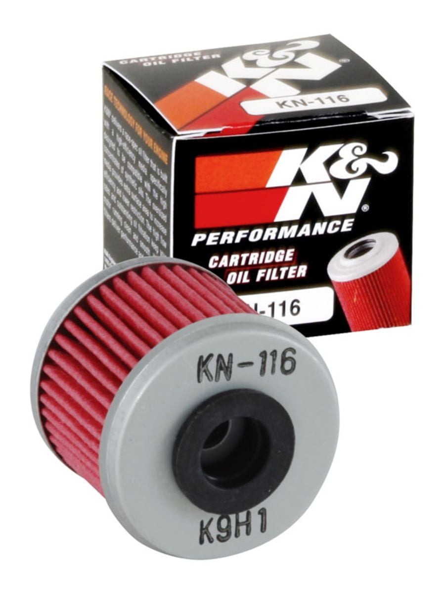 2 Pack K&N Performance Cartridge OIL FILTER KN-143 