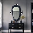 thumbnail image 2 of Lampara De Pared Luz De Camerino Negro 2 Luces., 2 of 6