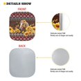 thumbnail image 3 of Bulopur Aztec Car Windshield Sun Shade, Sunflower Horse Protect Harmful UV rays Vehicle Sun Shade Windshield Durable Fabrics Automotive Window Sunshades for Most Trucks SUVs Vans, 2 Pcs, 3 of 6
