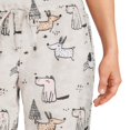 thumbnail image 4 of CHOK Women‘s Cuffed Sleep Pants, 4 of 5