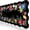 Black Floral, variant on Green Mouse Pad,Botanical Desk Mat XXL Large Scalloped Gaming Mousepad,35.4x15.7in Non-Slip Rubber Base Keyboard Pad Waterproof Desktop Mat for Laptop Computer Game Home Office-Flowers