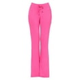 thumbnail image 4 of SELONE Yoga Work Pants for Women Workout High Waist High Rise Plus Size Wide Leg Casual Slim Fit Yoga Athletic Long Pant Loose Pants out Out Leggings Trousers Gym Pants for Everyday Wear Hot Pink XL, 4 of 4