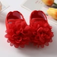thumbnail image 4 of Infant Baby Girl Shoes Baby Mary Jane Flats Princess Wedding Dress Shoes Crib Shoe for Newborns, Infants, Babies, and Toddlers, 4 of 6