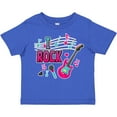thumbnail image 3 of Inktastic I Rock with Guitar Microphone and Music Notes Boys or Girls Toddler T-Shirt, 3 of 5