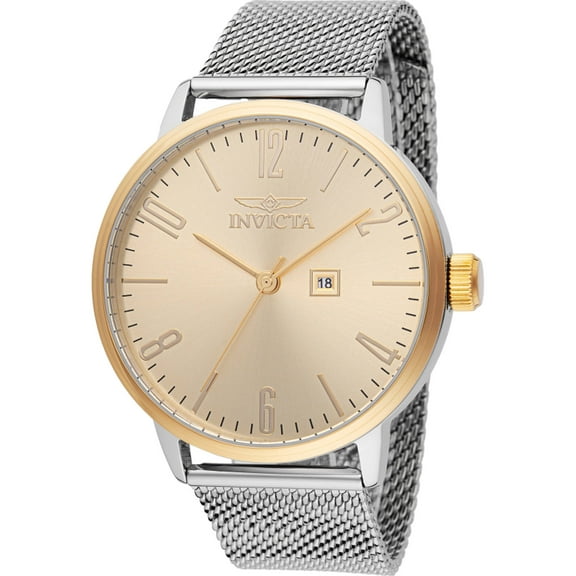 Invicta Specialty Quartz Gold Dial Men's Watch 48937