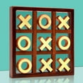 thumbnail image 3 of del pie Tic Tac para y adultos juegos familiares juegos clásicos de rústica pars y Sunnimix juego de mesa, 3 of 7