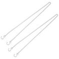 thumbnail image 1 of Shisuyan Hanging Chain for Bird Feeders Silver 2Pack 28.7x0.75x0.2In, 1 of 9