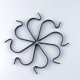 thumbnail image 1 of Soporte para colgar plantas, ganchos de pared de hierro, gancho decorativo para colgar macetas, linternas, tarros de cristal, comederos para pájaros, campanillas de viento, sombreros, interi, 1 of 5