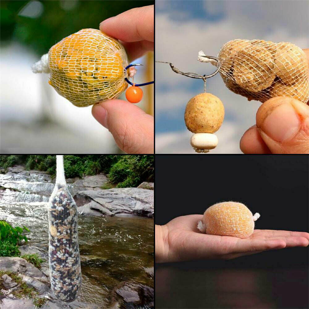 PVA 18/25/37mm Wide Mesh Stocking Plunger And Free Tube For Carp Fishing Trendy 