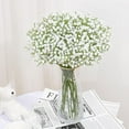 thumbnail image 4 of Babys Breath Artificial Flowers, 24 PCS White Baby Breath Flowers Artificial Bulk, Fake Babys Breath Gypsophila Real Touch Faux Babys Breath for Wedding Floral Arrangement Home Decor, 4 of 9