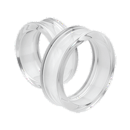 

Supersize Basic Acrylic Double Flared Ear Gauge Tunnel Plug