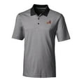 thumbnail image 2 of Men's Cutter & Buck Black Arizona State Sun Devils Big & Tall Forge Tonal Stripe Stretch Polo, 2 of 3