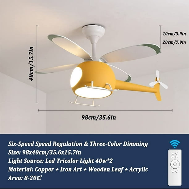 ventilateur de plafond colore un ventilateur pour chambre denfant