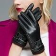 thumbnail image 3 of Gants d'Hiver Coupe-Vent Chauds et Doux à Écran Tactile, Mode Simple, 3 of 8