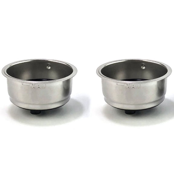 Stainless Steel Coffee Filter Basket Office(Double Cup)