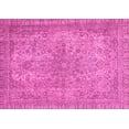 thumbnail image 1 of Ahgly Company Indoor Rectangle Abstract Pink Modern Area Rugs, 4' x 6', 1 of 4