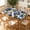BlueBohemian, variant on ARTSLION Elastic Tablecloth For Oval Tables, Waterproof Tablecover For Up To 42X68in Oval Table Cover, Dining Tablecover For Indoor And Outdoor, Holiday, Dark Bloom
