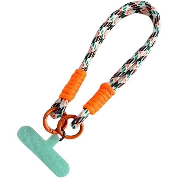 Cordones para teléfono celular para mujeres, correas de muñeca universales para teléfono con pestaña de sujeción, elementos esenciales para viajes y compras