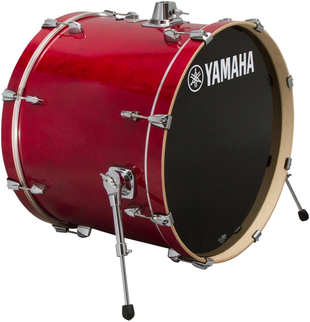 Yamaha Stage Custom Birch Bass Drum 18 x 15 in. Cranberry Red