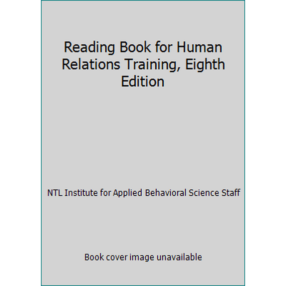Pre-Owned Reading Book for Human Relations Training, Eighth Edition (Hardcover) 0961039272 9780961039271